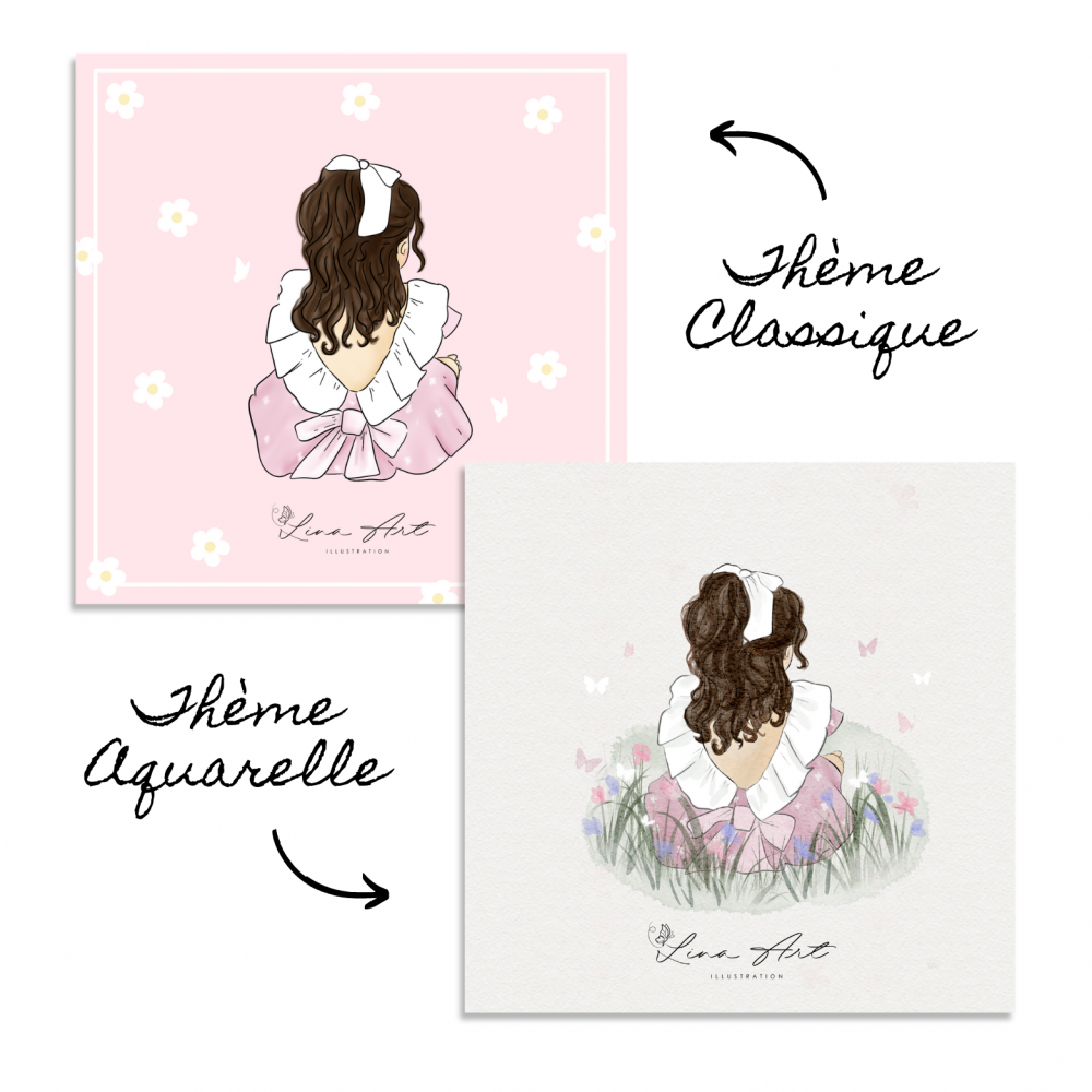 Illustration personnalisée (choix du thème)