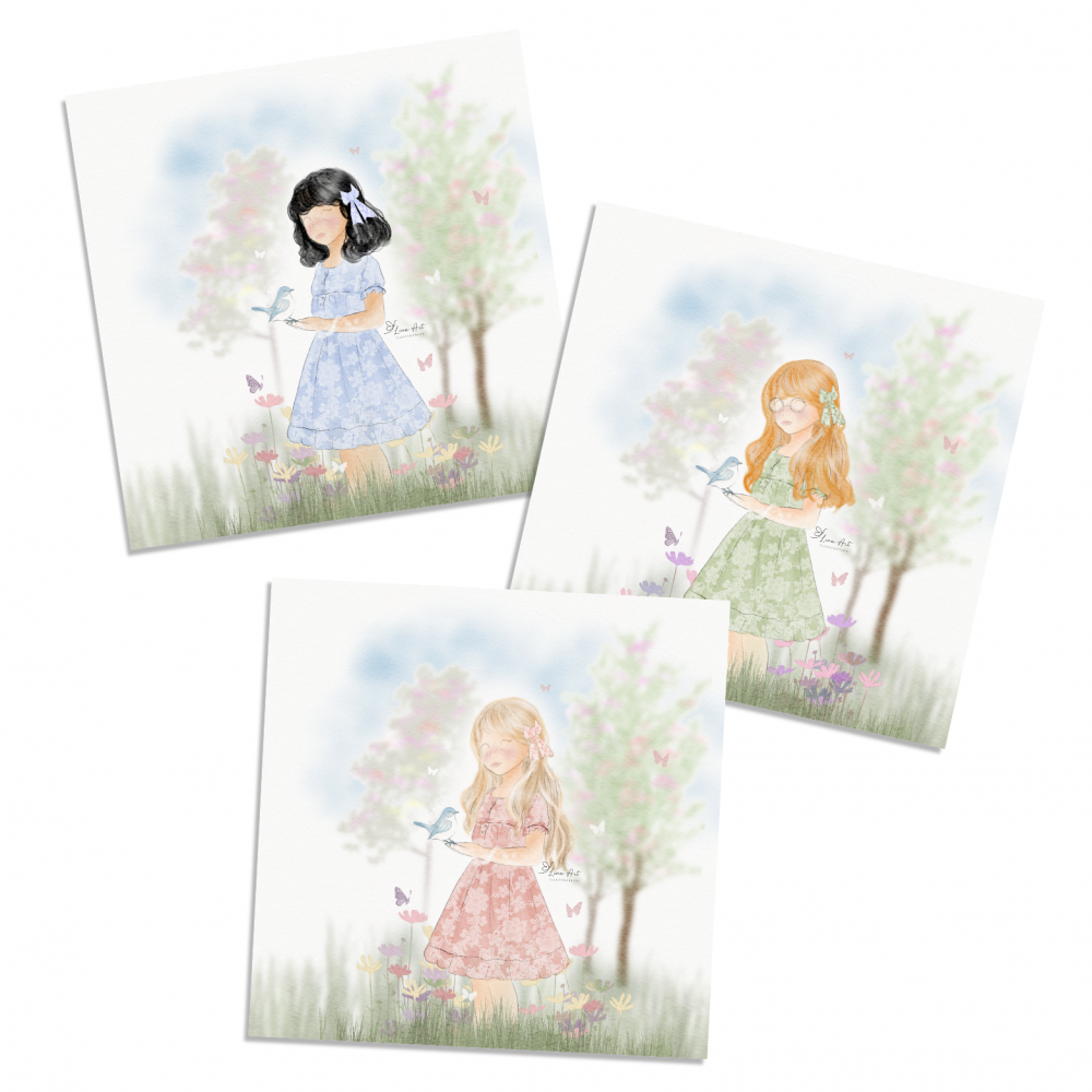Illustration « petite fille »