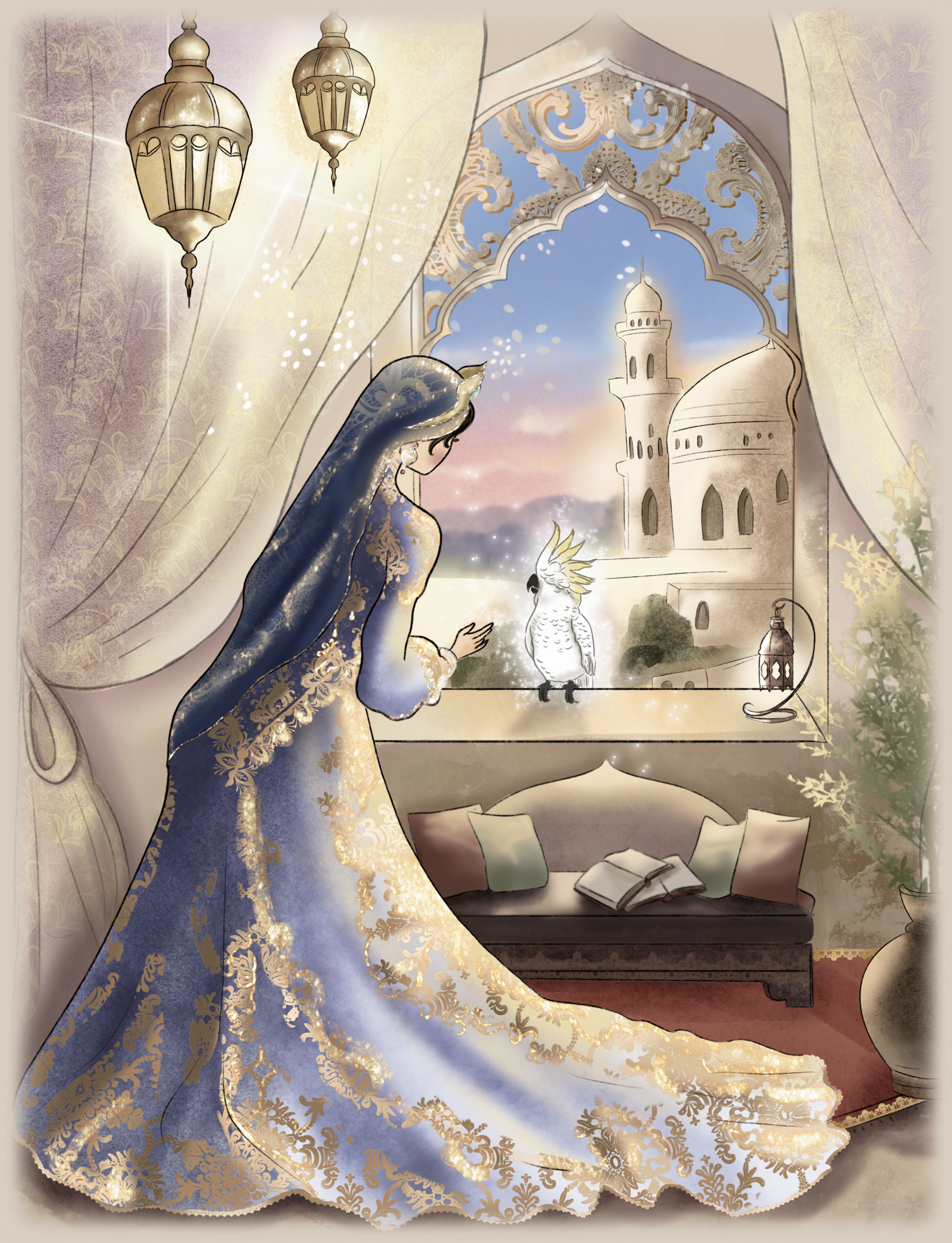 La princesse Noussayba grand